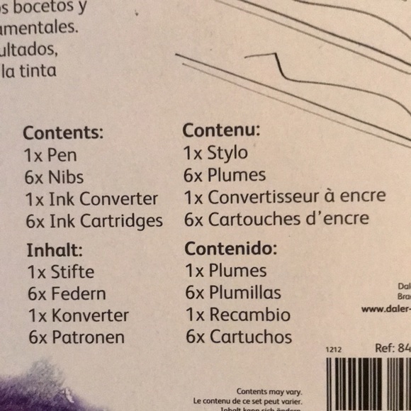 Calligraphy Set NWT - Picture 7 of 8